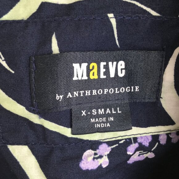 Maeve by Anthropologie Button Up Shirt xs - Picture 8 of 12